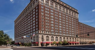 Exterior of The Brown Hotel