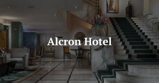 Interior shot of Alcron Hotel