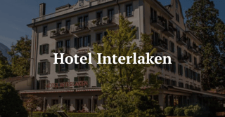 Hotel Interlaken exterior hotel shot