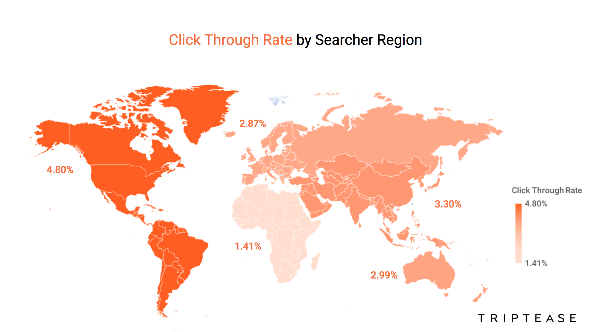 click through rate map