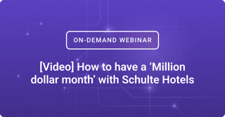 [Video] How to have a ‘Million dollar month’ with Schulte Hotels