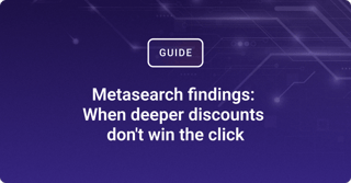 Metasearch findings: When deeper discounts don't win the click