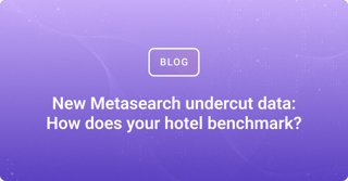 New Metasearch undercut data: How does your hotel benchmark?