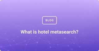 What is hotel metasearch?