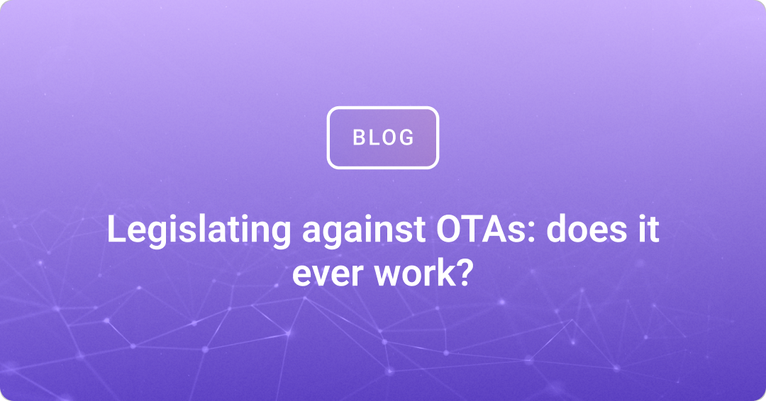 Legislating against OTAs: does it ever work?