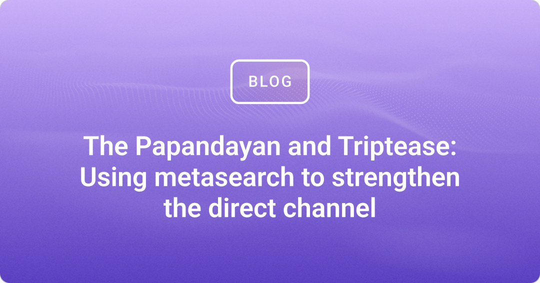 The Papandayan: Using metasearch to strengthen the direct channel